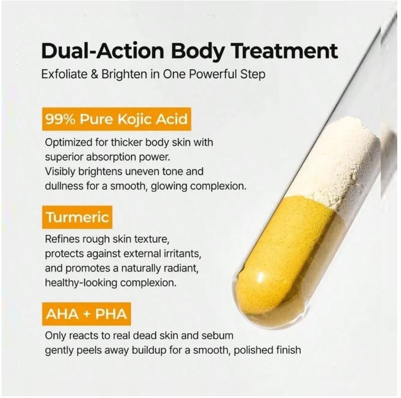 Dr. Melaxin Peel Shot Exfoliant Kojic Acid Turmeric Spray 200Ml Free Shipping