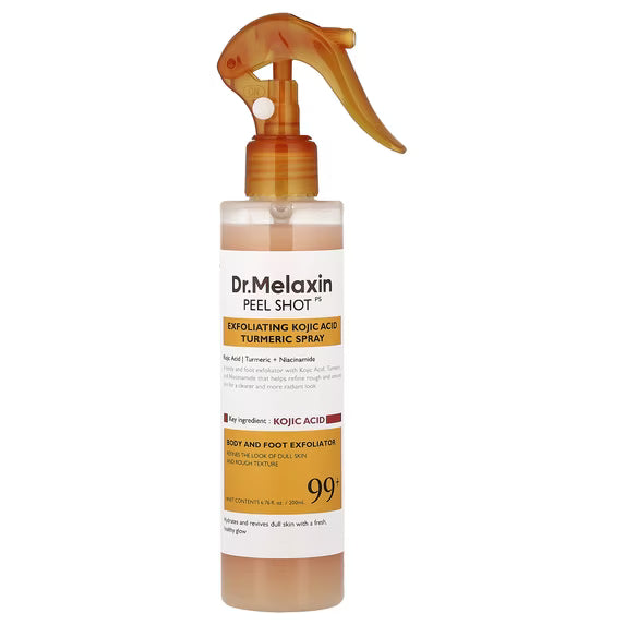 Dr. Melaxin Peel Shot Exfoliant Kojic Acid Turmeric Spray