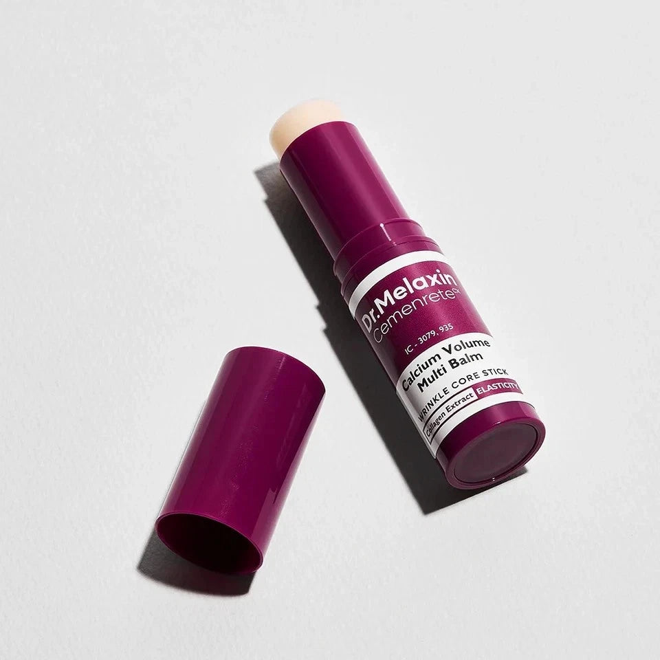 3X Dr.Melaxin Cemenrete Calcium Volume Multi Balm Wrinkle Core Stick K-Beauty 9G