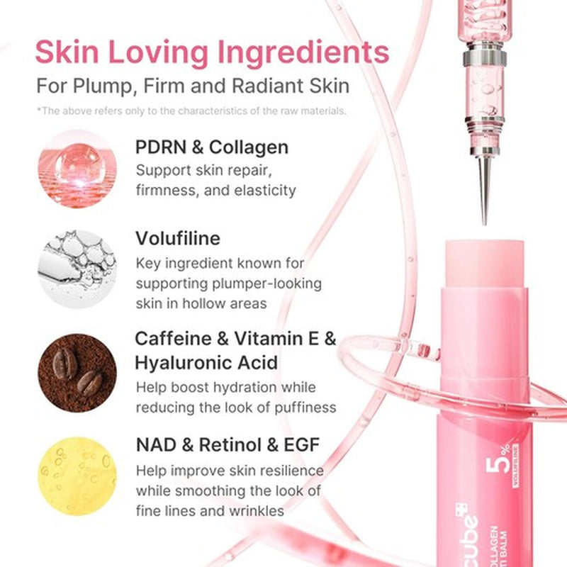 [MED ICUBE] PDRN Pink Collagen Volume Multi Balm - 10G