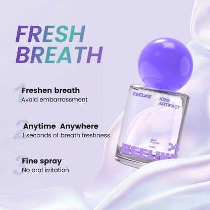 CEELIKE Probiotic Mouth Spray - Fresh Breath & Oral Health Formula - 2 X 20Ml