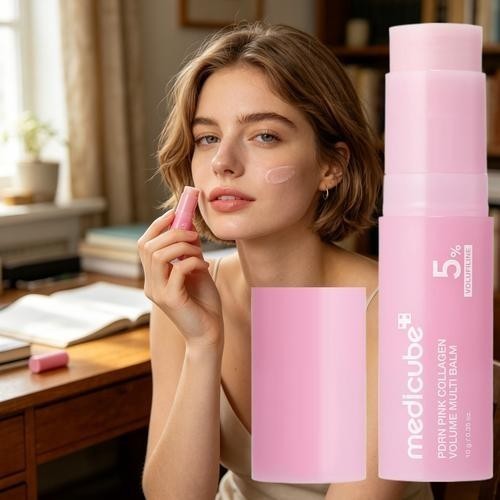 [MED ICUBE] PDRN Pink Collagen Volume Multi Balm - 10G