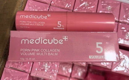 [MED ICUBE] PDRN Pink Collagen Volume Multi Balm - 10G